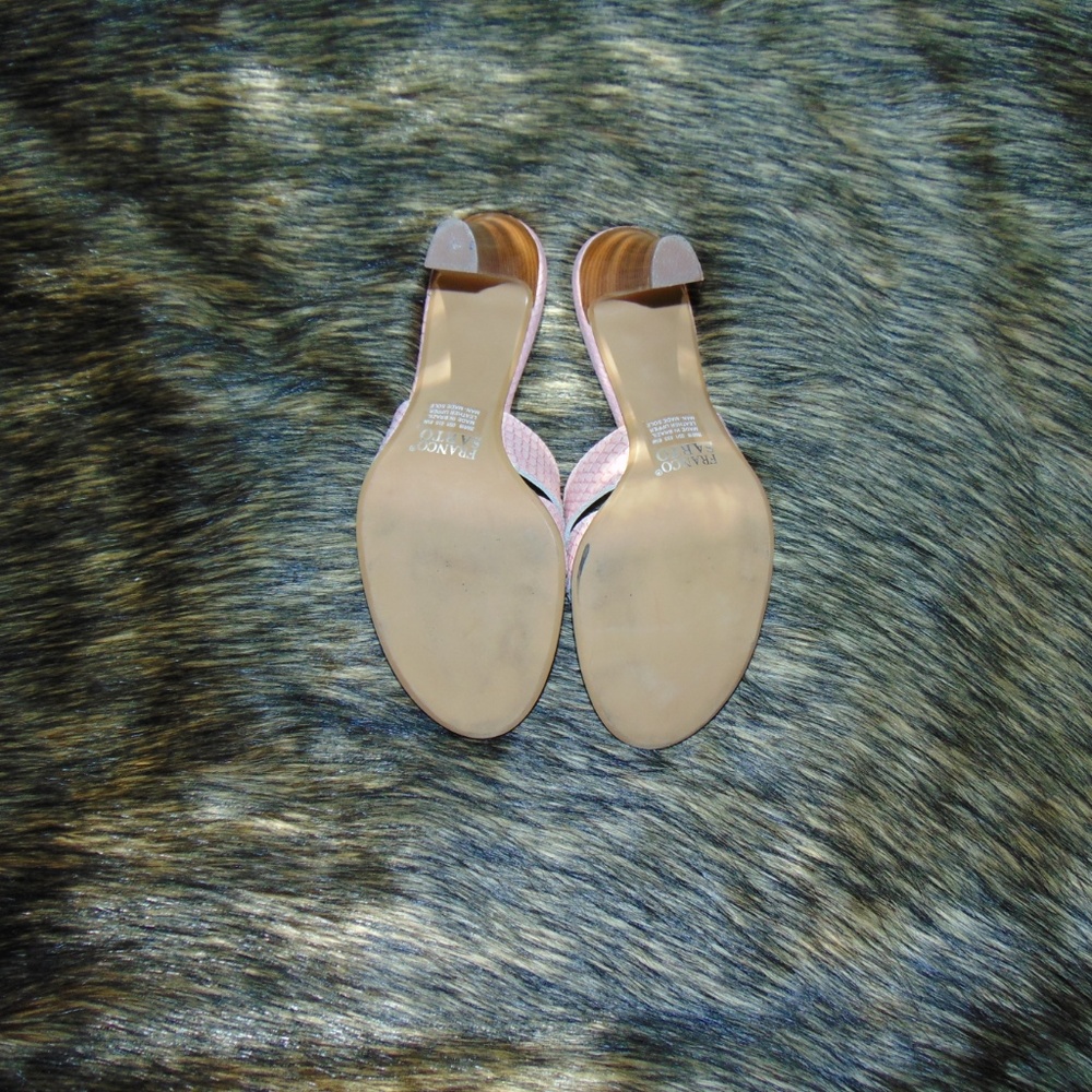Franco Sarto Open Toe Mules (8.5) - Picture 7 of 8